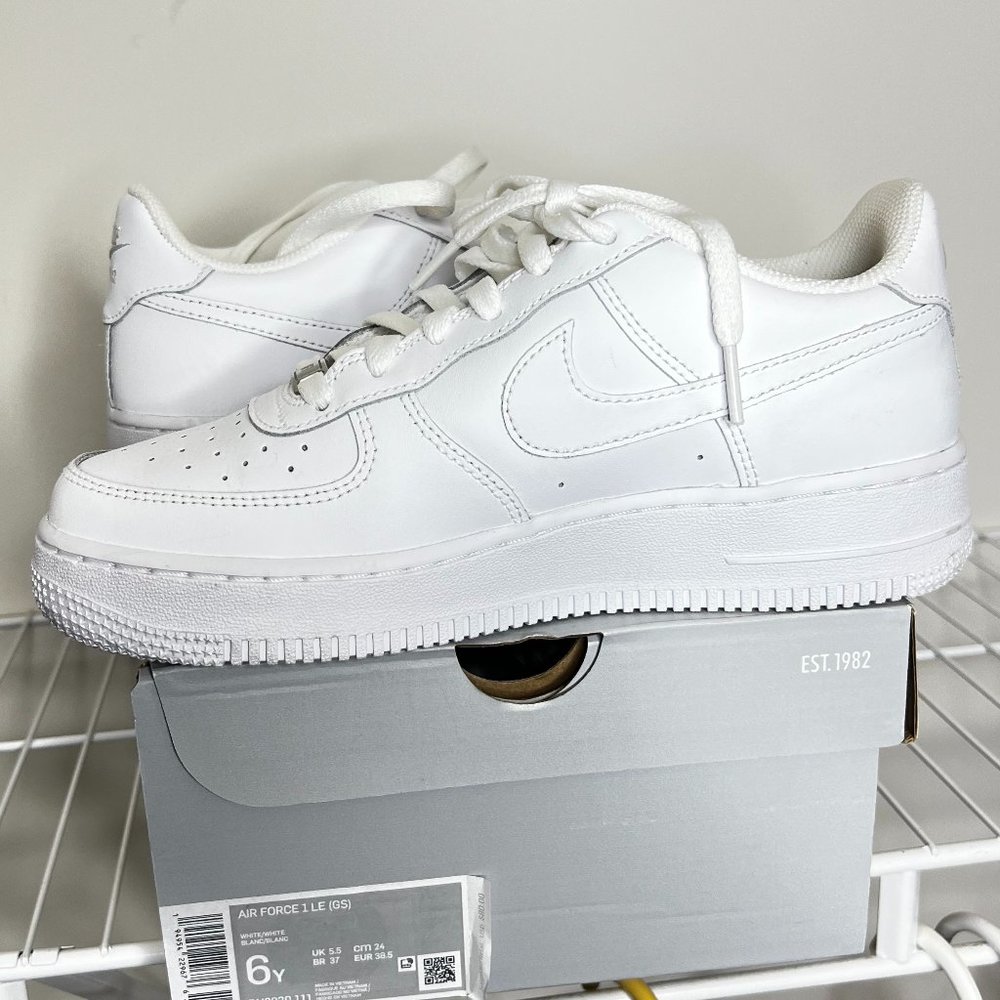Nike Air Force 1 Boys 6Y White